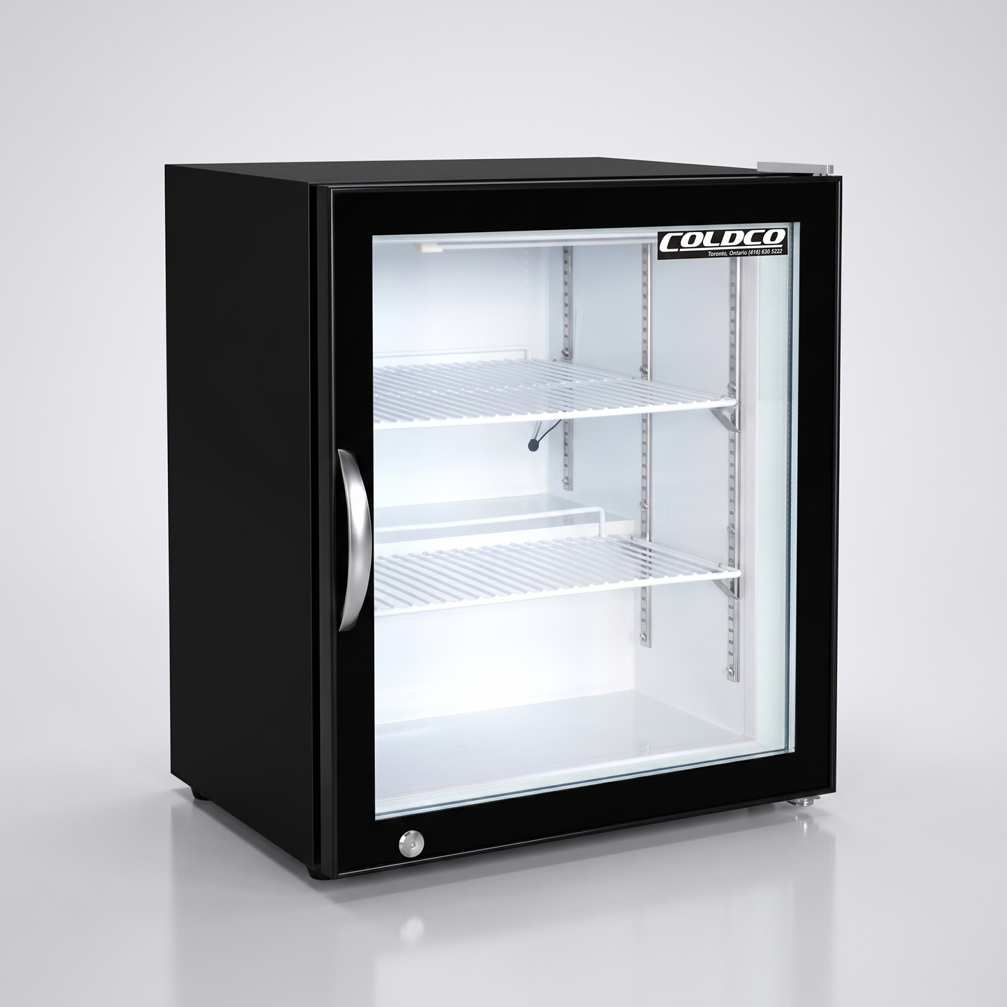 24.5″ Counter Top Glass Door Freezer, Black Exterior | BGD-5F
