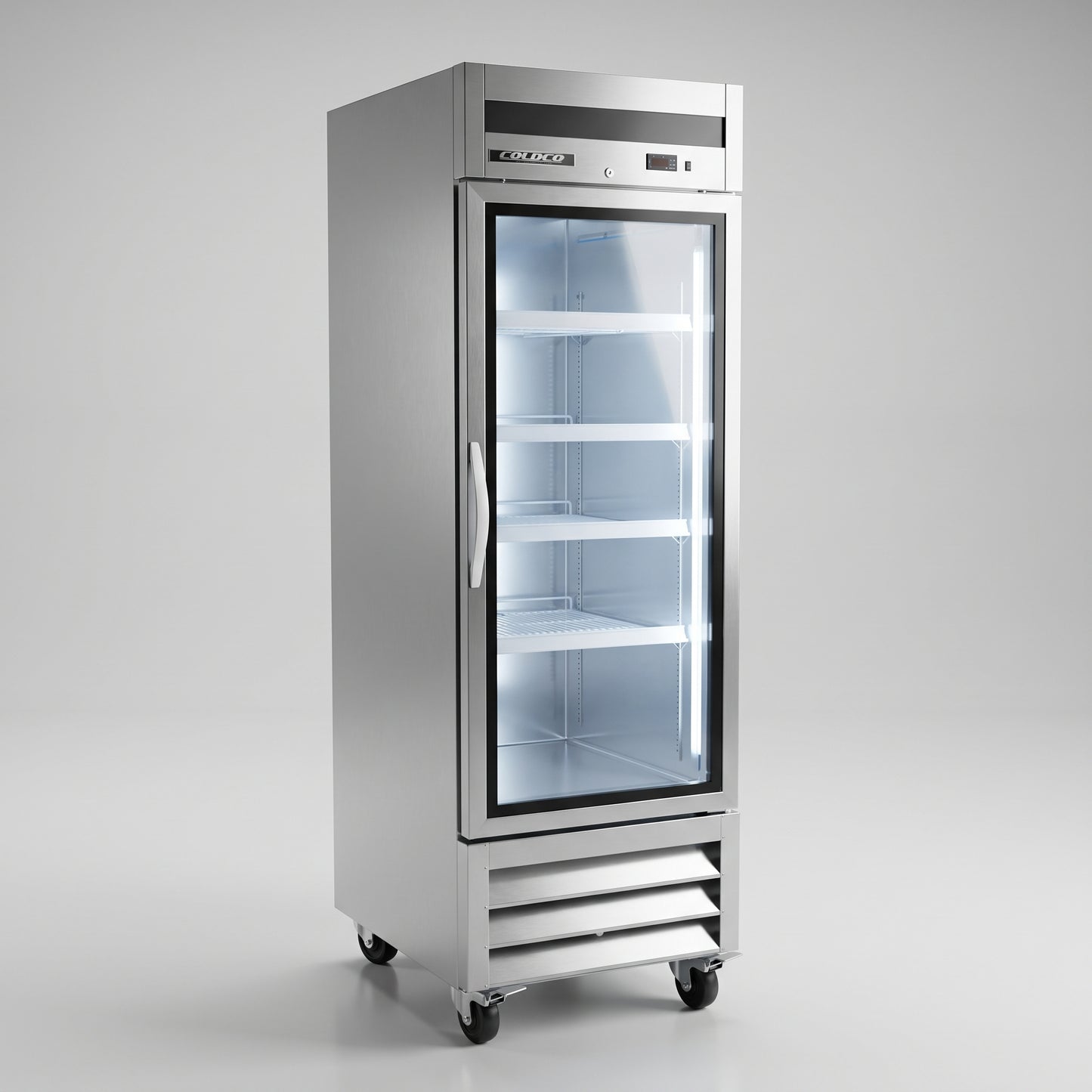 27" 1-Door Stainless Steel Freezer | BGSS-27FG-HC