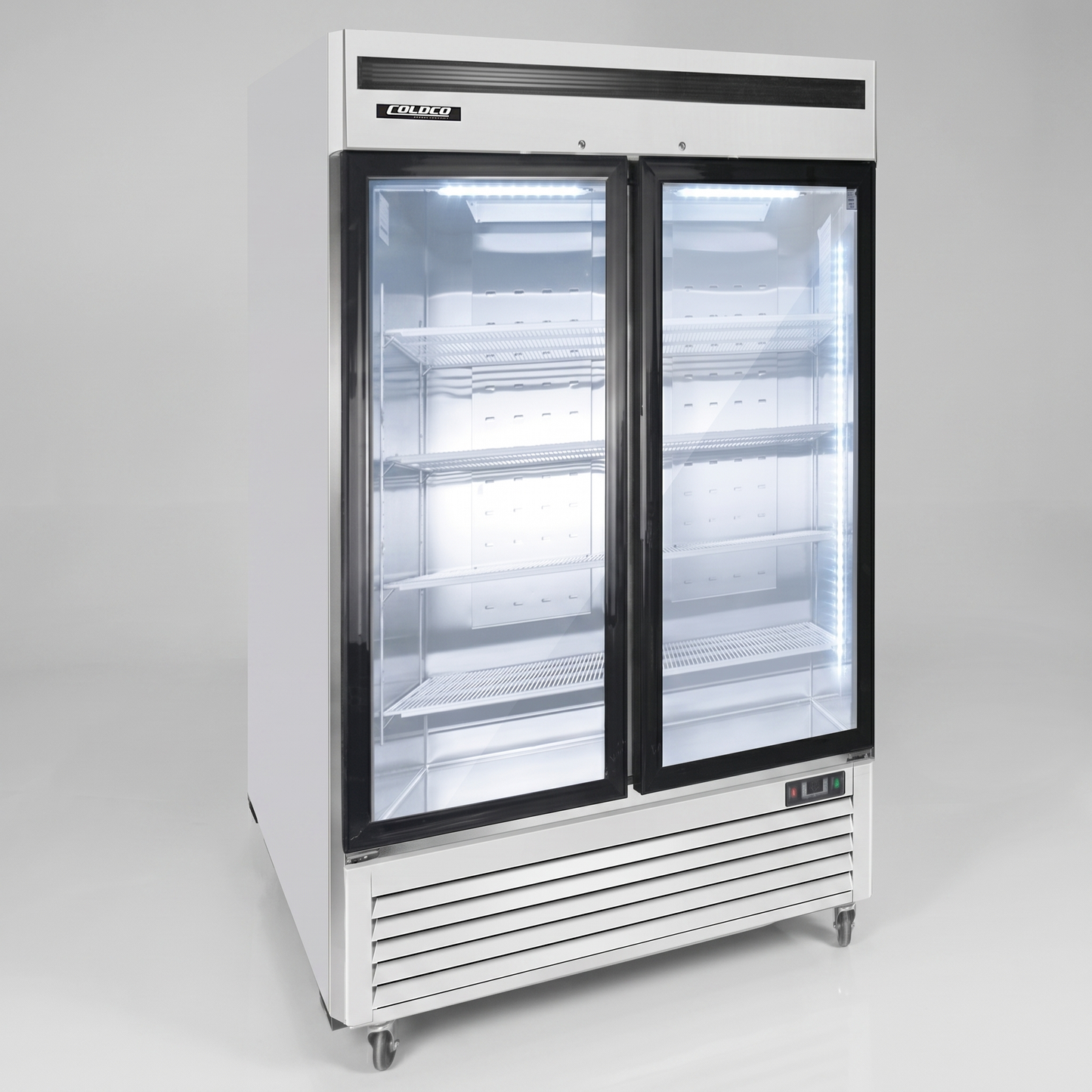 54.5" 2-Door Stainless Steel Freezer | BGSS-2F