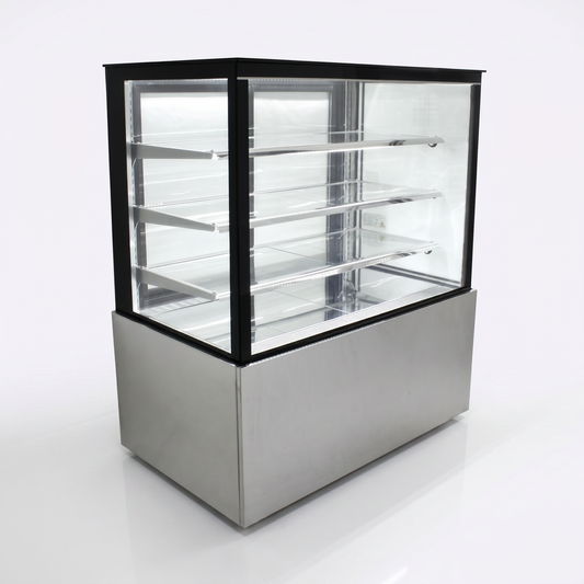 48" Backery Showcase / Cake Display - Stainless Steel | CD-48-3