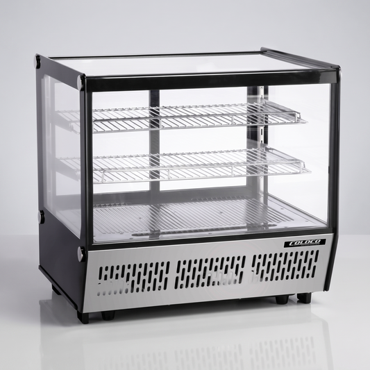 28″ Full Service Countertop Refrigerated Display Case, LED Lighting | CR120L