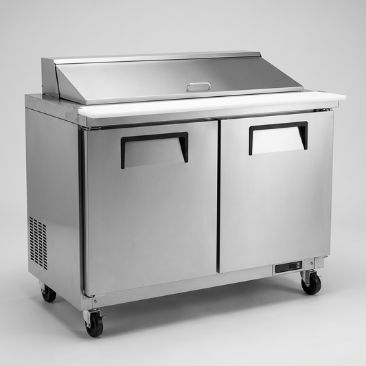 48" Mega Top Sandwich / Salad Prep-Table Refrigerator | CSP-48M-HC