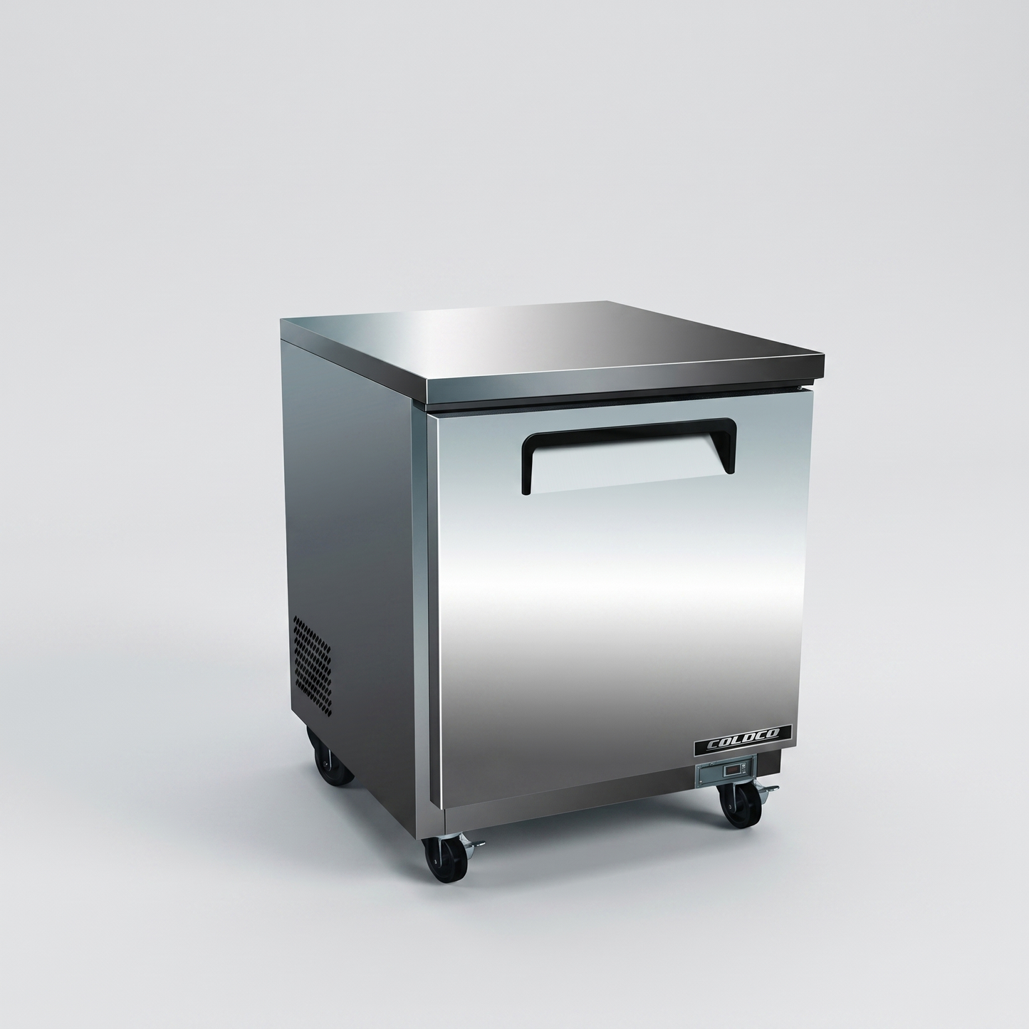 27.8" Under Counter Freezer, Stainless Steel | CUC-27F-HC