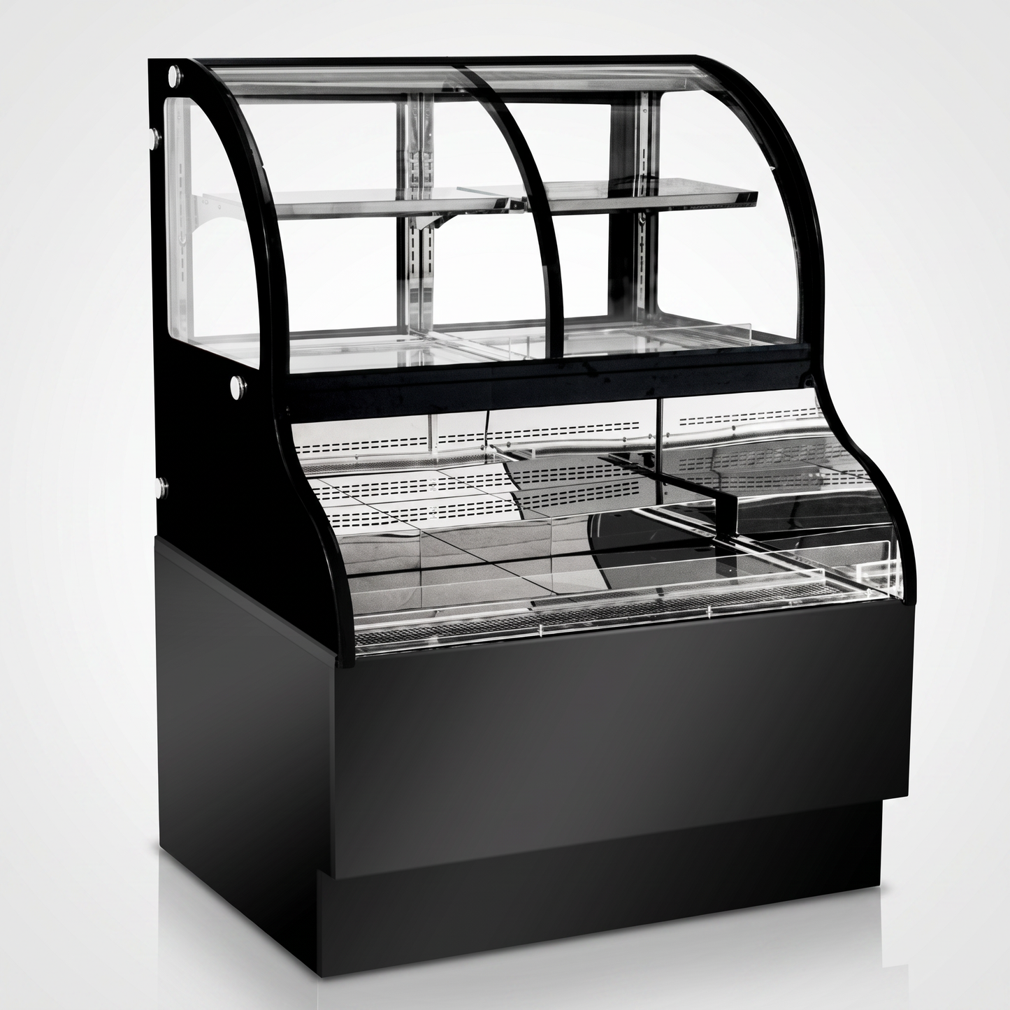 36" Bakery Dual Purpose Open Display Refrigerator, Stainless Steel / FG-36